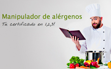 CURSO MANIPULADOR DE ALÉRGENOS